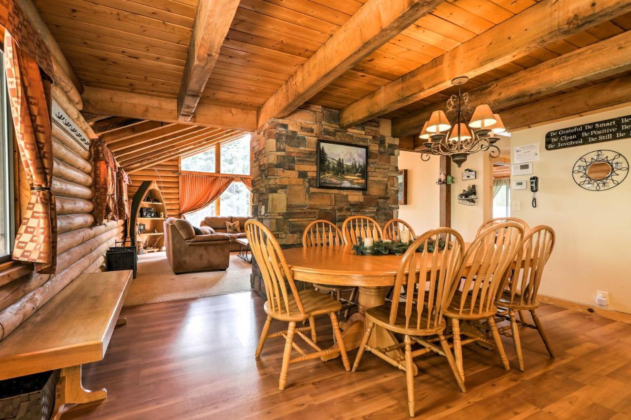 Cozy Utah Cabin With Deck And Fire Pit! Duck Creek Village Exterior photo
